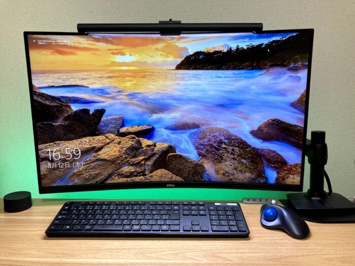 Dell(デル)の4K湾曲モニターS3221QS