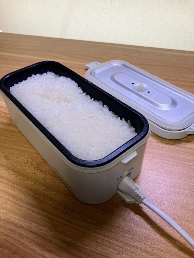 THANKO(サンコー)のおひとりさま用超高速弁当箱炊飯器
